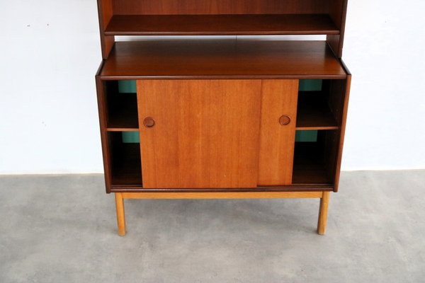 Vintage Swedish Bookcase in Teak, 1960s-FUN-1731844