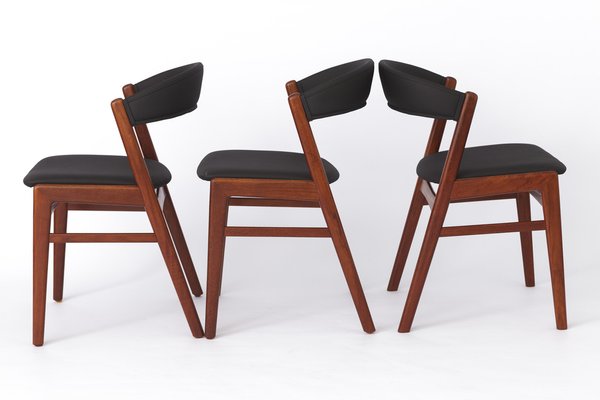 Vintage Swedish Chairs in Teak, 1960s, Set of 6-DOM-1782880