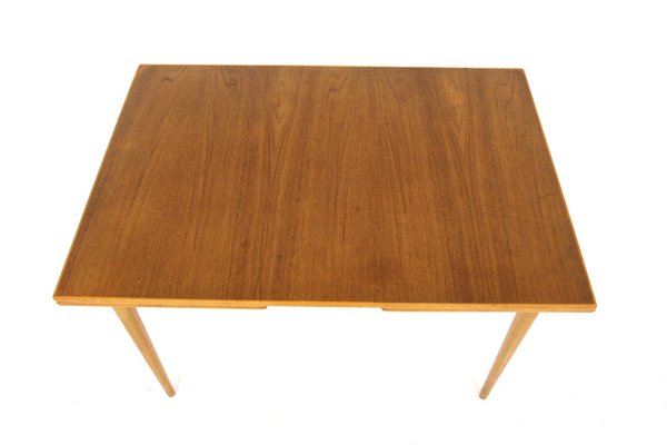 Vintage Swedish Dining Table in Teak, 1960-GEK-1774463