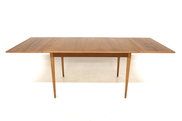 Vintage Swedish Dining Table in Teak, 1960-GEK-1774463