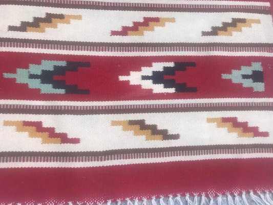 Vintage Swedish Flat Runner Kilim-YMM-1061648