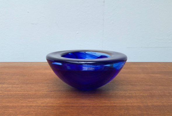 Vintage Swedish Glass Bowl from Kosta Boda-UAH-1160510