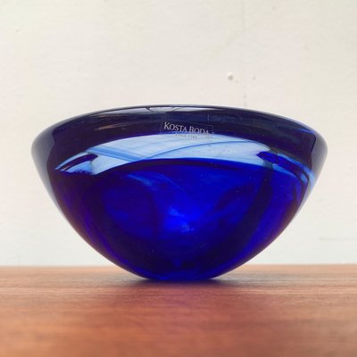 Vintage Swedish Glass Bowl from Kosta Boda-UAH-1160510