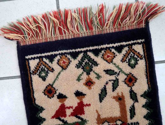 Vintage Swedish Scandinavian Tapestry, 1940s-JZV-1361409