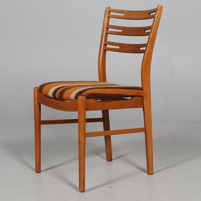 Vintage Swedish Teak Dining Chairs from Farstrup Møbler, 1980s, Set of 4-HJY-2020711