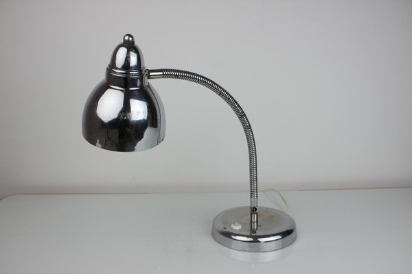 Vintage Table Chrome Lamp, 1950s-TZ-1287110