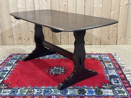 Vintage Table in Elm from Ercol, 1970s-QYF-2014676