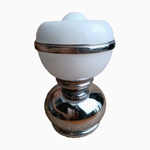 Vintage Table Lamp in Murano Glass & Steel-ZVO-1323160