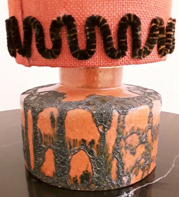 Vintage Table Lamp in the Fat Lava Style, 1970s-HOI-1407386