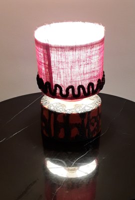 Vintage Table Lamp in the Fat Lava Style, 1970s-HOI-1407386