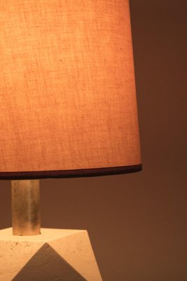 Vintage Table Lamp in Travertine-OKG-1724590