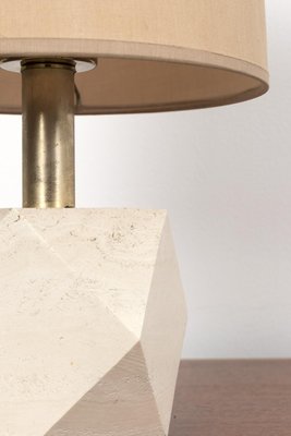 Vintage Table Lamp in Travertine-OKG-1724590