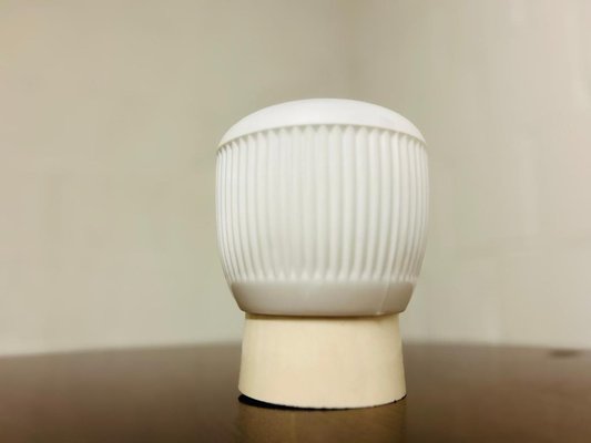 Vintage Table Lamp in White Plastic-SZM-1785541