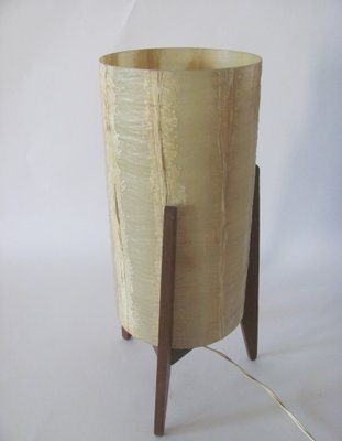 Vintage Table Lamp with Lampshade, Czechoslovakia, 1960s-ZWG-1329108