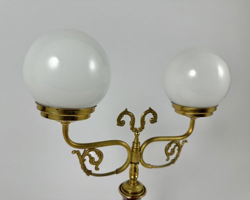 Vintage Table Lamp with Metal Base-GYX-2022983