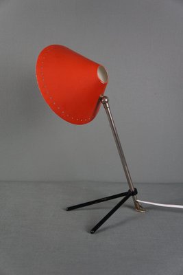 Vintage Table Lamp with Red Shade from Hala Zeist-HPP-1738368