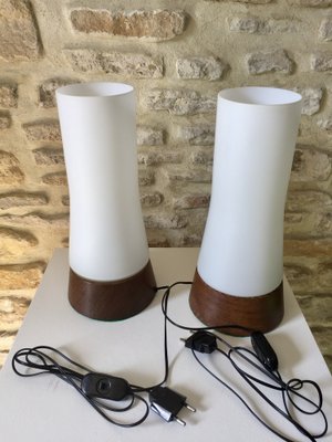 Vintage Table Lamps by Louis Kalff, 1960s, Set of 2-EVQ-2043314