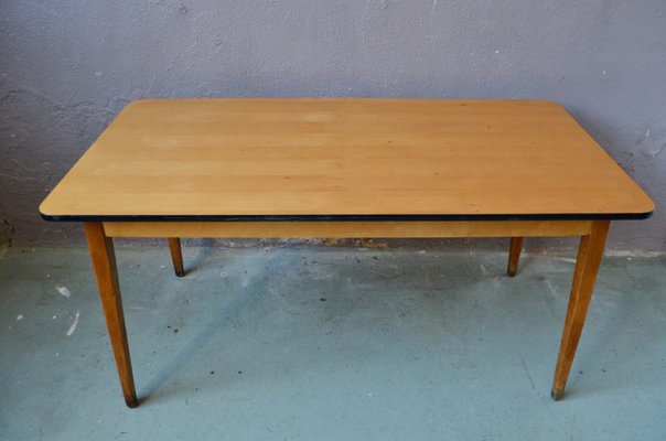 Vintage Table with Compass Feet-AIU-965083