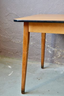 Vintage Table with Compass Feet-AIU-965083