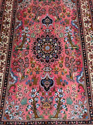 Vintage Tabriz Hand-Knotted Rug, 1980s-XKF-2018268