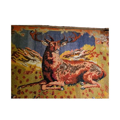 Vintage Tapiz Rug in Wool-TCS-1737043