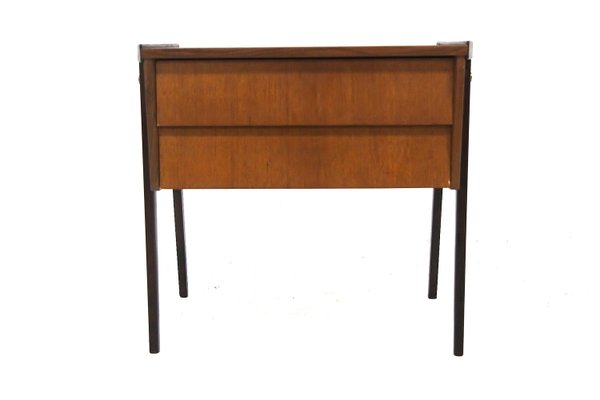 Vintage Teak and Beech Chest of Drawers, Sweden, 1960s-GEK-2024597