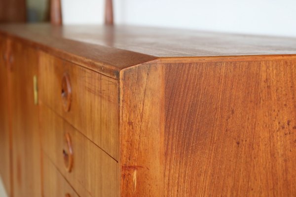 Vintage Teak and Oak Highboard-FUN-1332159