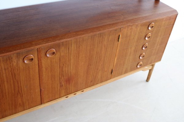 Vintage Teak and Oak Highboard-FUN-1332159