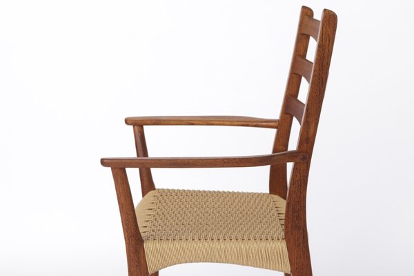 Vintage Teak Armchair by Arne Wahl Iversen, Denmark, 1960s-DOM-1787621