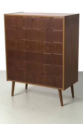 Vintage Teak Chest of Drawers-OKG-1775074