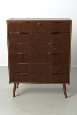 Vintage Teak Chest of Drawers-OKG-1775074