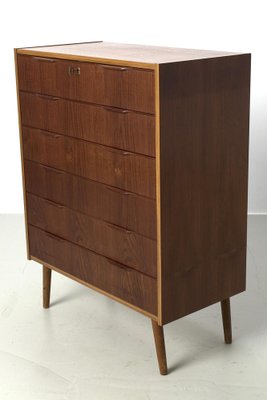 Vintage Teak Chest of Drawers-OKG-1775074