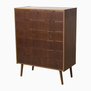 Vintage Teak Chest of Drawers-OKG-1775074