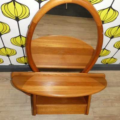 Vintage Teak Console Table from Vildbjerg Møbelfabrik, 1960s-AFE-1773435