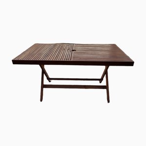 Vintage Teak Folding Dining Table-TCS-1355205