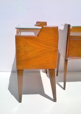 Vintage Teak Nightstands by Paolo Buffa, 1940s, Set of 2-EI-1215874