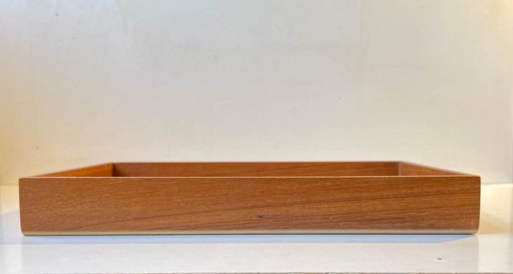 Vintage Teak Paper Tray from Ehapa, 1970s-LCR-1279820