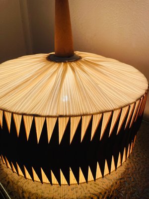 Vintage Teak Pendant Lamp, 1970s-OJT-2017401