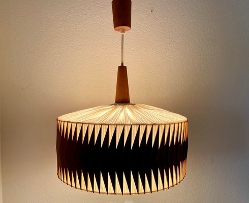 Vintage Teak Pendant Lamp, 1970s-OJT-2017401