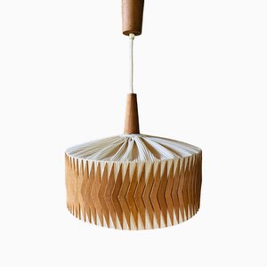 Vintage Teak Pendant Lamp, 1970s-OJT-2017401