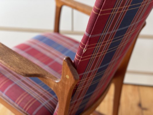 Vintage Teak Rocking Chair from Vamdrup, 1960s-WSA-1762444