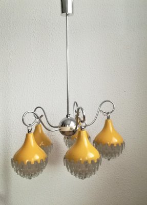 Vintage Teardrop Chandelier, Yugoslavia, 1960s-NKJ-1295609