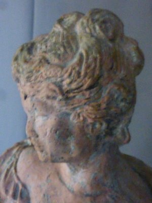 Vintage Terra Cotta Terracotta Sculpture-WSV-1079112