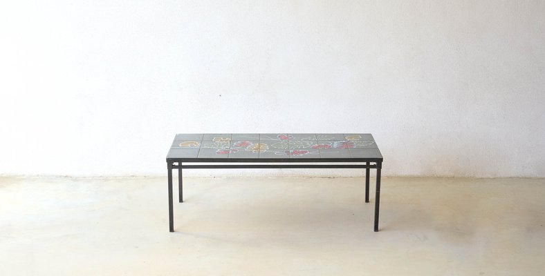 Vintage Tiled Coffee Table from Adri in the style of Vallauris-XKX-2034911