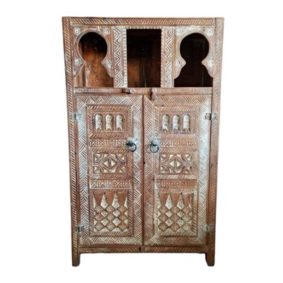 Vintage Toareg Cabinet in Tropical Woods-TCS-1758445