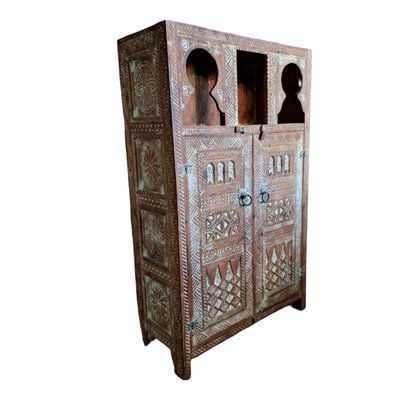 Vintage Toareg Cabinet in Tropical Woods-TCS-1758445