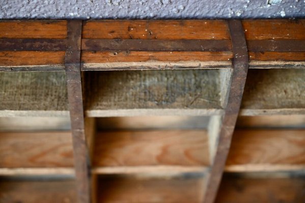 Vintage Tool Boxes in Wood and Metal, 1940s, Set of 2-AIU-2027203