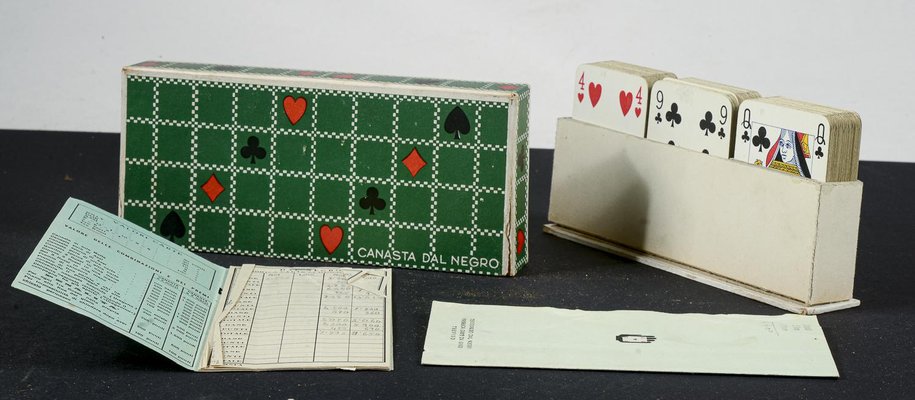 Vintage Toy Game Carta Canasta Della from Dal Negro-RAQ-1734517