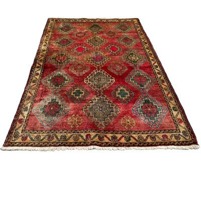 Vintage Traditional Kazak Design Rug, 1970s-AIV-1718749