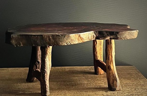 Vintage Tree Trunk Coffee Table-ZMG-1814502